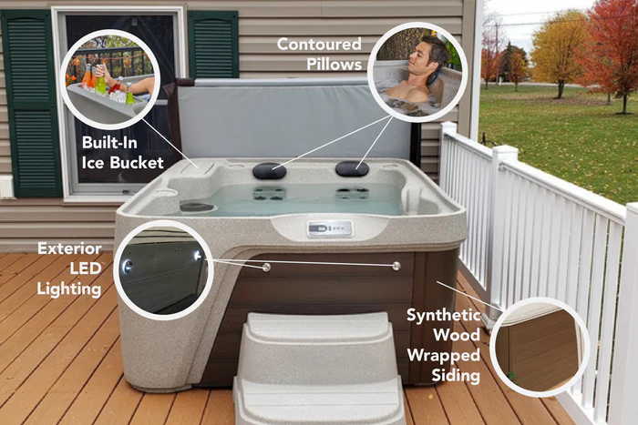 4 PERSON AZURE PREMIER SPA - Image 7