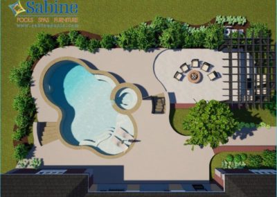 3-D Inground Pool Designs