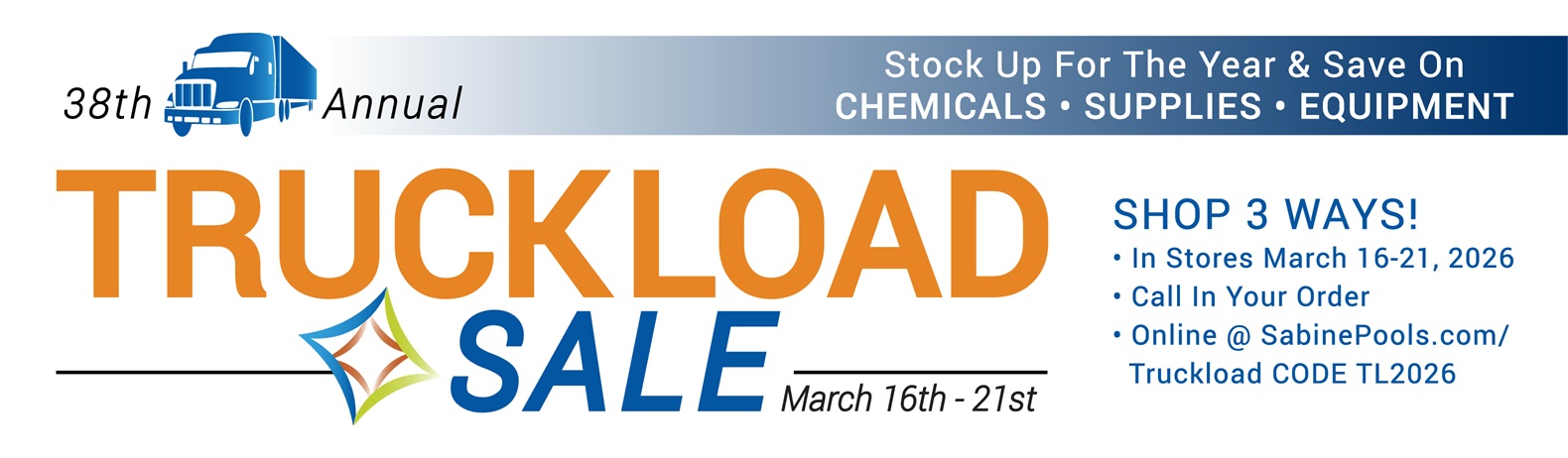 truckload-2026-cart-header Sabine Pools-Truckload Sale 2025-FB Cover